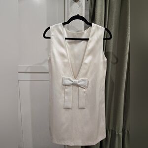 Off White Mini Dress